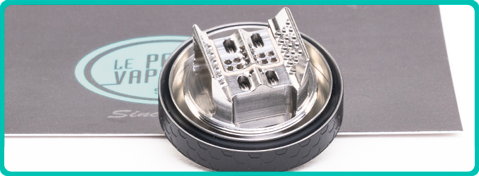 Plateau de l'Atomiseur Dead Rabbit 4 RTA Hellvape